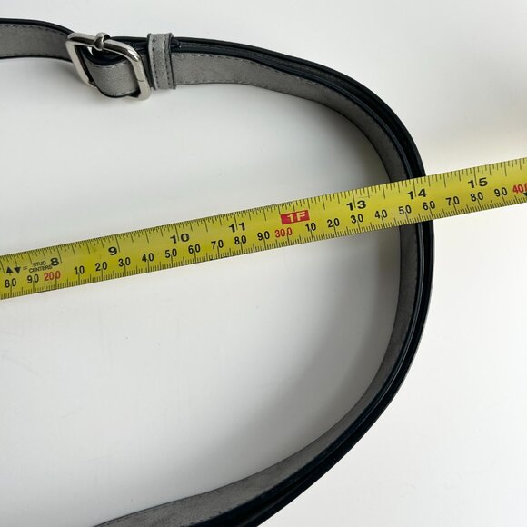 Vtg Celine Dion Y2K/Hobo Shoulder Bag/Crossbody Bag, made  of 100 PU in Black - Picture 14 of 17